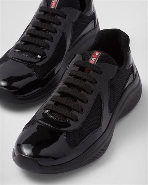 black prada trainers size 4